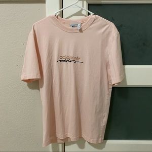 Light Pink Adidas t-shirt